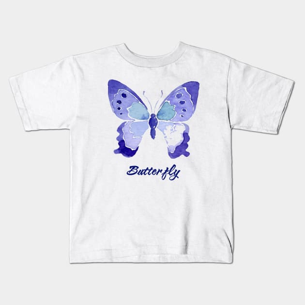 Beautiful Butterfly Kids T-Shirt by This is store